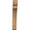 Ekena Millwork 4"W x 24"D x 28"H Olympic Rough Sawn Knee Brace, Western Red Cedar BRC04X24X28OLY00RWR - alternate 2